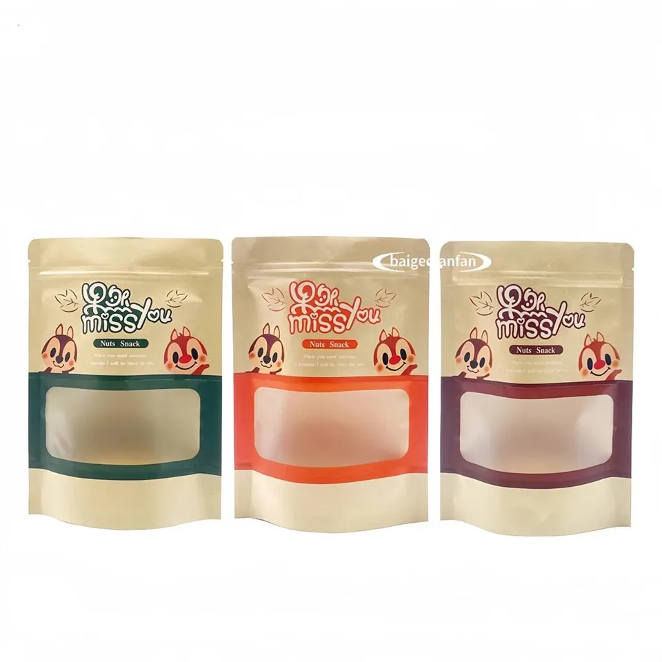 Peanøtt valnøttpose furu peanøtter blandet cashewnøtter emballasje