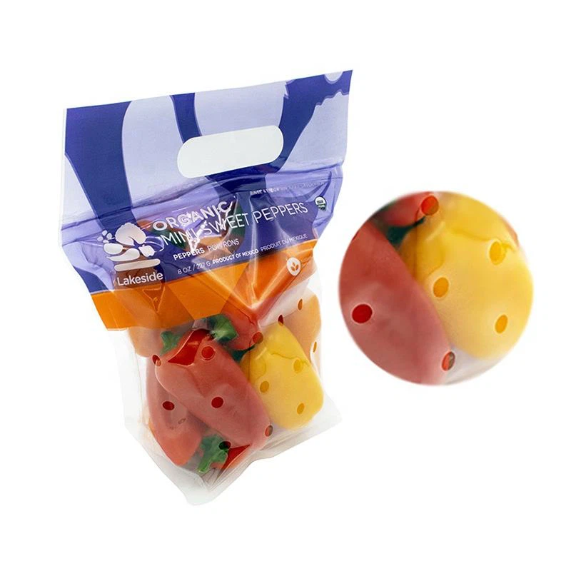 Frukt Og Grønnsak Pose Med Hull