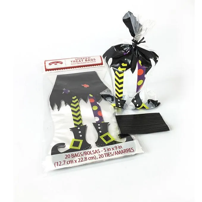 Plast Cellofan OPP Halloween Treat Godteriposer Custom Pumpkin